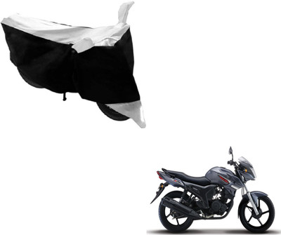 Flipkart SmartBuy Two Wheeler Cover for Yamaha(SZ-S, Black, White)