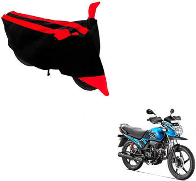 Flipkart SmartBuy Two Wheeler Cover for Hero(Passion Pro, Black, Red)