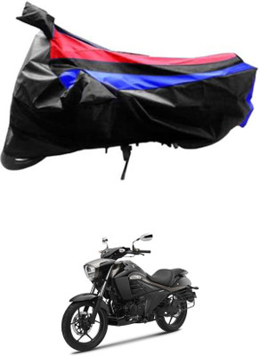 JVG Waterproof Two Wheeler Cover for Suzuki(intruder 150, Red, Blue, Black)