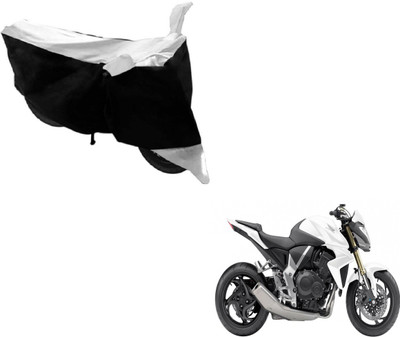 Flipkart SmartBuy Two Wheeler Cover for Honda(CB 1000R, Black, White)