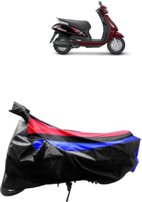 JVG Waterproof Two Wheeler Cover for Suzuki(Swish, Red, Blue, Black)