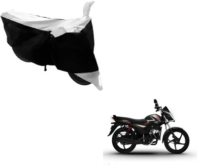 Flipkart SmartBuy Two Wheeler Cover for Mahindra(Pantero, Black, White)