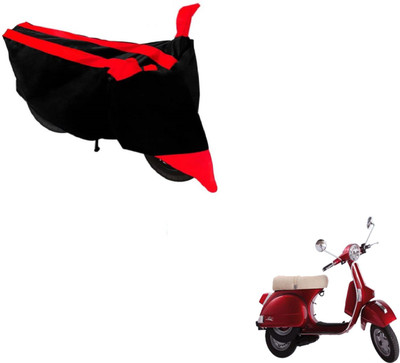 Flipkart SmartBuy Two Wheeler Cover for LML(Star Euro, Black, Red)