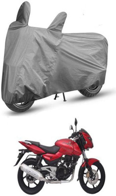 AutoGalaxy Two Wheeler Cover for Bajaj(Pulsar 220 DTS-i, Grey)