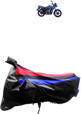 JVG Waterproof Two Wheeler Cover for TVS(Flame DS 125, Red, Blue, Black)
