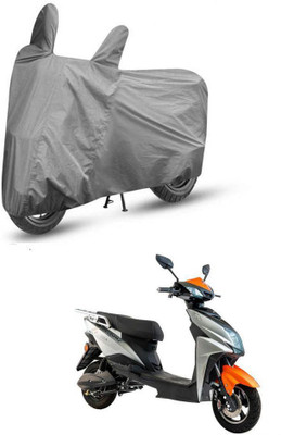 THE REAL ARV Two Wheeler Cover for Bajaj(Fusion, Grey)