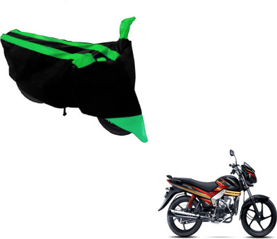 MOCKHE Two Wheeler Cover for Mahindra(Centuro, Black, Green)