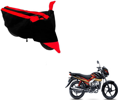 Flipkart SmartBuy Two Wheeler Cover for Mahindra(Centuro, Black, Red)