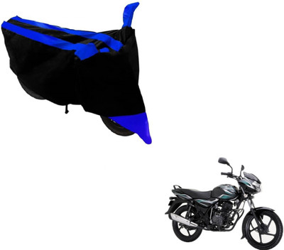 MISSION COLLECTION Two Wheeler Cover for Bajaj(Discover 100 DTS-i, Blue)