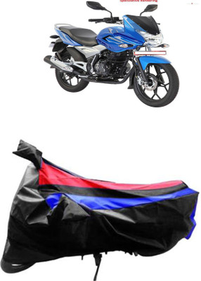 JVG Waterproof Two Wheeler Cover for Bajaj(Discover 150 f, Red, Blue, Black)