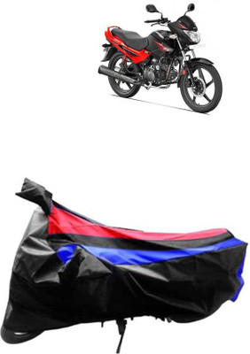 JVG Waterproof Two Wheeler Cover for Hero(Glamour FI, Red, Blue, Black)