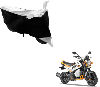 NIKS Two Wheeler Cover for Honda(Black, White)