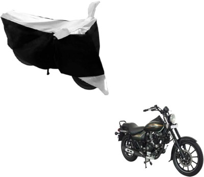 Flipkart SmartBuy Two Wheeler Cover for Bajaj(Avenger 220 Street, Black, White)