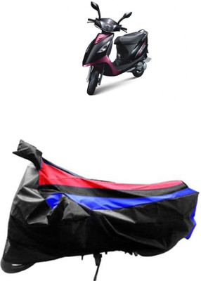 JVG Waterproof Two Wheeler Cover for TVS(Scooty Streak, Red, Blue, Black)