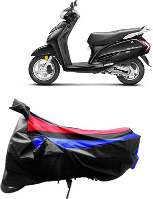 JVG Waterproof Two Wheeler Cover for Honda(Activa 125, Red, Blue, Black)