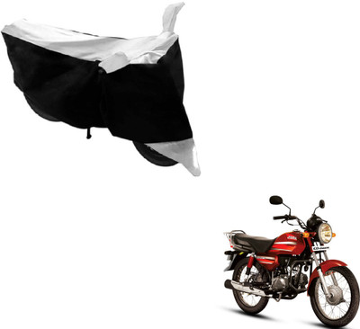 Flipkart SmartBuy Two Wheeler Cover for Hero(CD Dawn, Black, White)
