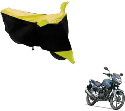 Flipkart SmartBuy Two Wheeler Cover for Suzuki(GS 150R, Black, Yellow)