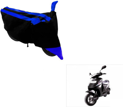 NIKS Two Wheeler Cover for Mahindra(Kine, Black, Blue)