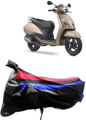 JVG Waterproof Two Wheeler Cover for TVS(Jupiter, Red, Blue, Black)