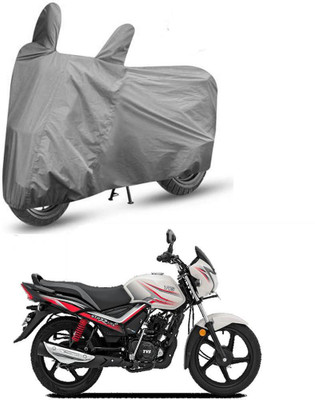 AutoGalaxy Two Wheeler Cover for TVS(Star City Plus, Grey)