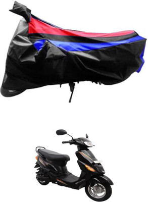 JVG Waterproof Two Wheeler Cover for Hero(Electric E-Sprint, Red, Blue, Black)