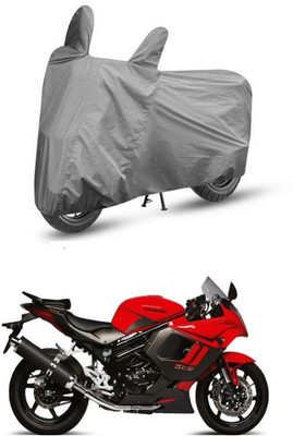 HYBRIDS COLLECTION Two Wheeler Cover for Hyosung(GT650R, Grey)