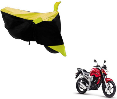 Flipkart SmartBuy Two Wheeler Cover for Yamaha(FZ, Black, Yellow)
