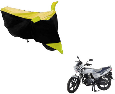 MOCKHE Two Wheeler Cover for LML(Freedom, Black, Yellow)