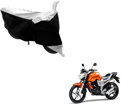 Flipkart SmartBuy Two Wheeler Cover for Yamaha(FZ16, Black, White)