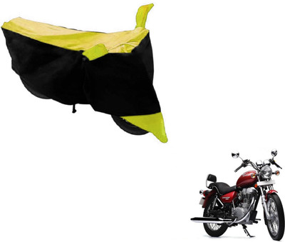 Flipkart SmartBuy Two Wheeler Cover for Royal Enfield(Thunderbird 500, Black, Yellow)