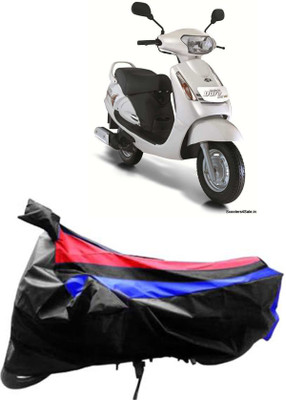 JVG Waterproof Two Wheeler Cover for Mahindra(Duro DZ, Red, Blue, Black)