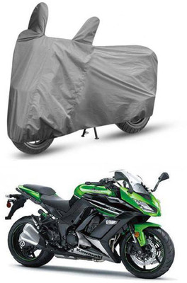 AutoGalaxy Two Wheeler Cover for Kawasaki(Ninja 1000, Grey)