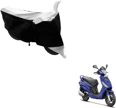 MOCKHE Two Wheeler Cover for Hero(Maestro Edge, Black, White)