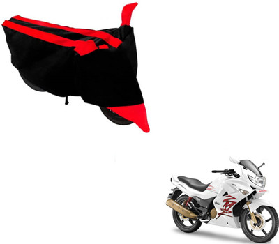 MOCKHE Two Wheeler Cover for Hero(Karizma ZMR, Black, Red)