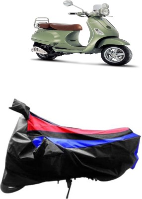 JVG Waterproof Two Wheeler Cover for Piaggio(Vespa LX, Red, Blue, Black)