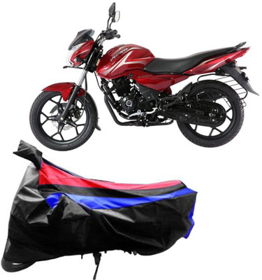 JVG Waterproof Two Wheeler Cover for Bajaj(Discover 150 s, Red, Blue, Black)