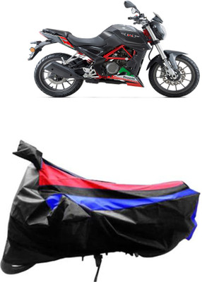 JVG Waterproof Two Wheeler Cover for DSK Benelli(TNT R, Red, Blue, Black)