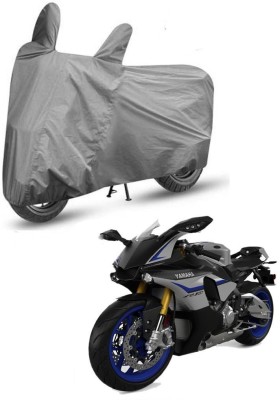 AUTOCAD Waterproof Two Wheeler Cover for Yamaha(YZF R1M, Grey)