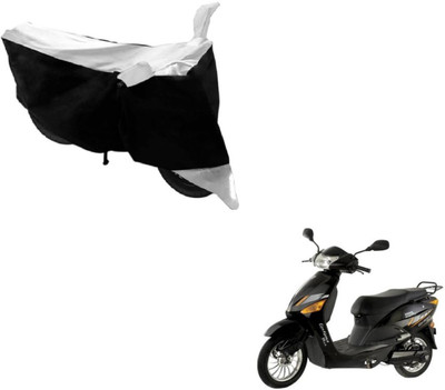 Flipkart SmartBuy Two Wheeler Cover for Hero(Electric Zippy, Black, White)