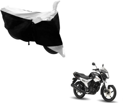 Flipkart SmartBuy Two Wheeler Cover for Yamaha(SZ R, Black, White)