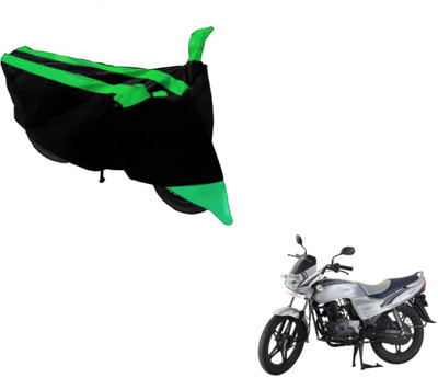 Flipkart SmartBuy Two Wheeler Cover for LML(Freedom, Black, Green)