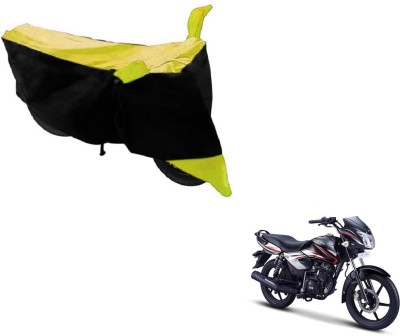 Flipkart SmartBuy Two Wheeler Cover for TVS(Pheonix, Black, Yellow)