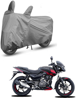 THE REAL ARV Two Wheeler Cover for Bajaj(Pulsar 150, Grey)