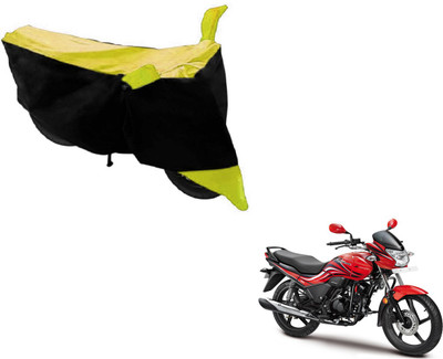 Flipkart SmartBuy Two Wheeler Cover for Hero(Passion Xpro, Black, Yellow)