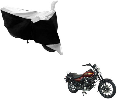 Flipkart SmartBuy Two Wheeler Cover for Bajaj(Avenger 150 Street, Black, White)