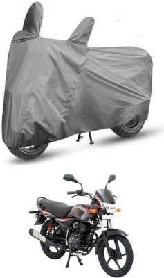 HYBRIDS COLLECTION Two Wheeler Cover for Bajaj(Platina 125, Grey)