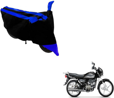 MISSION COLLECTION Two Wheeler Cover for Hero(Splendor Plus, Blue)