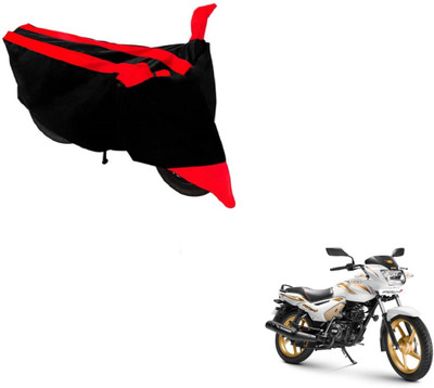 Amanzo Two Wheeler Cover for TVS(Star City, Black, Red)