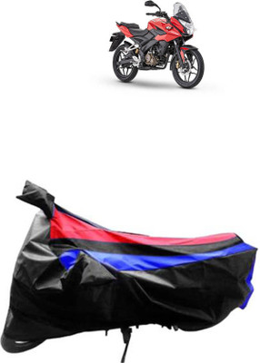 JVG Waterproof Two Wheeler Cover for Bajaj(Pulsar AS 150, Red, Blue, Black)