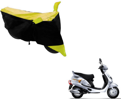 MOCKHE Two Wheeler Cover for Mahindra(Duro, Black, Yellow)